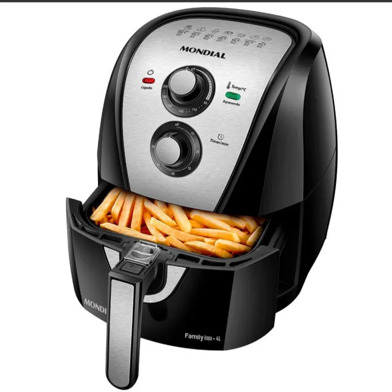Imagem da campanha Uma Air Fryer lacrada pode ser sua 🙌🏽