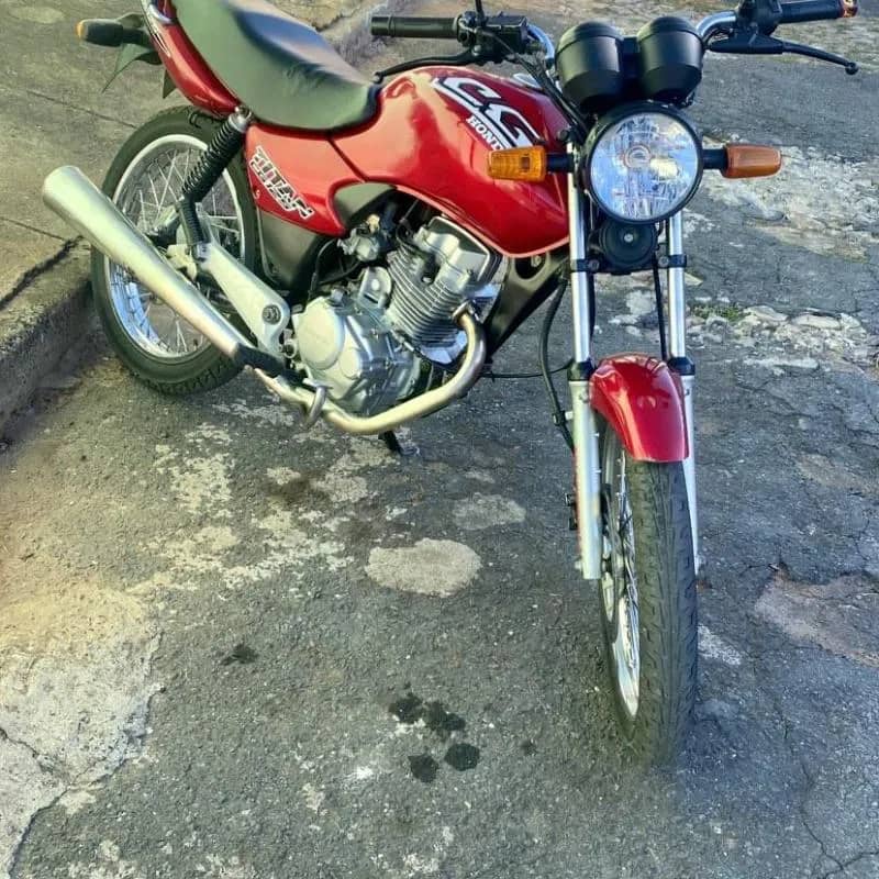 Imagem da campanha Titan 125 ou 5k no pix