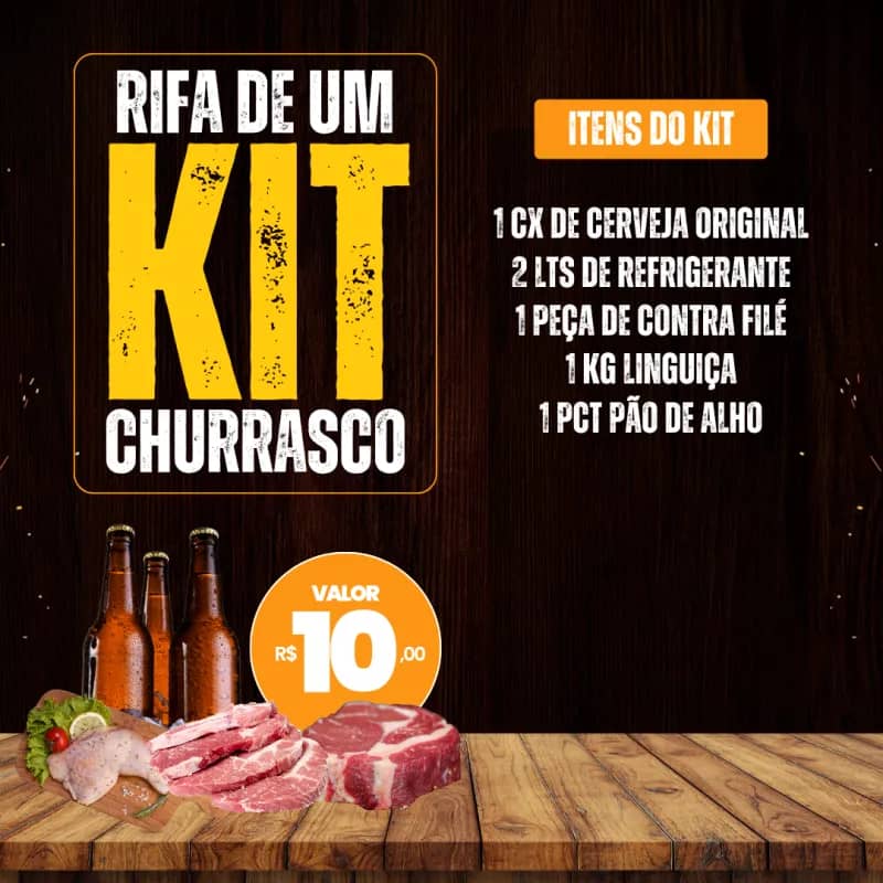 Imagem da campanha Rifa Kit Churrasco