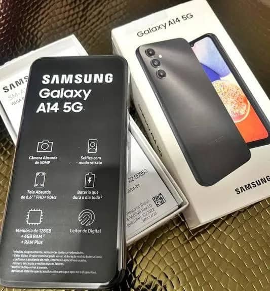Imagem da campanha Sorteio Celular Samsung A14 128gb Novo com nota Fiscal