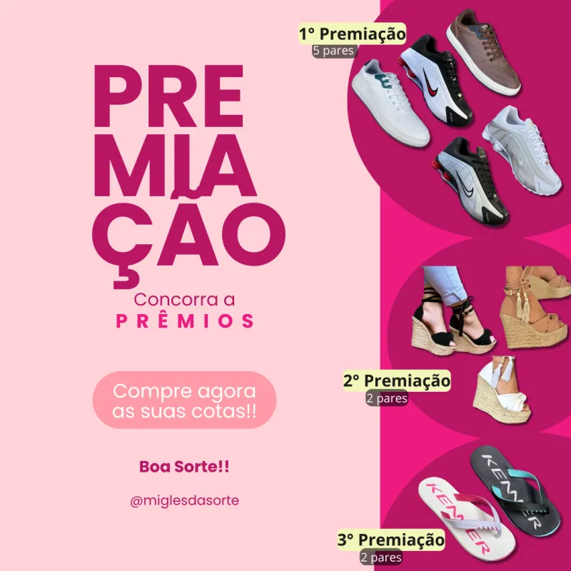 Imagem da campanha Migles da Sorte