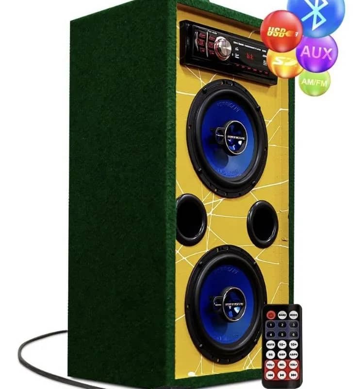 Imagem da campanha Caixa Corujinha Residencial Player Bluetooth Vertical Brasil