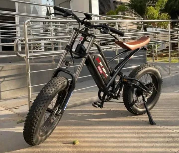 Imagem da campanha Bike elétrica