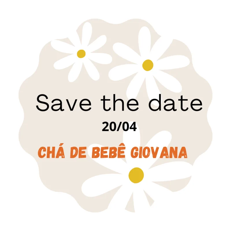 Imagem da campanha Chá de Bebê