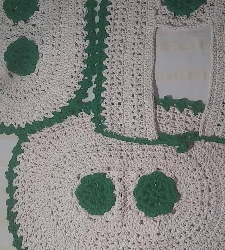 Imagem da campanha Rifa de jogo de banheiro 3 peças em croche feito com barbante