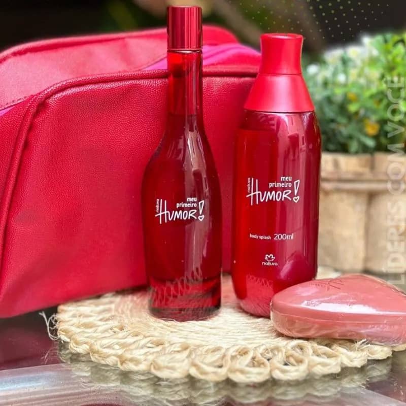 Imagem da campanha Kit Natura Meu Primeiro Humor
