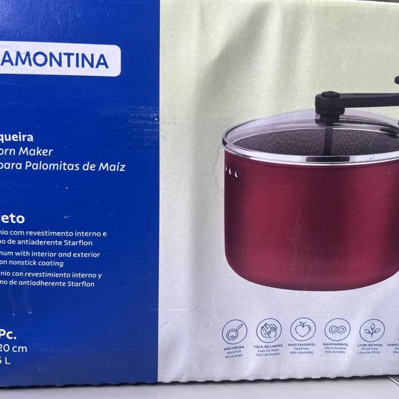 Imagem da campanha Pipoqueira TRAMONTINA