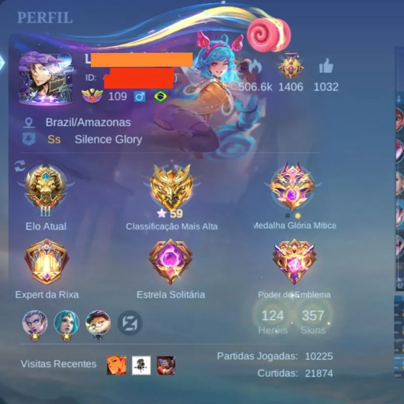 Imagem da campanha Rifa de conta MLBB