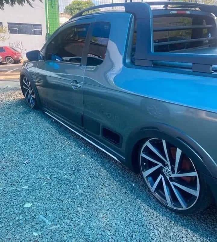 Imagem da campanha Saveiro Cross ou 80.000 no pix