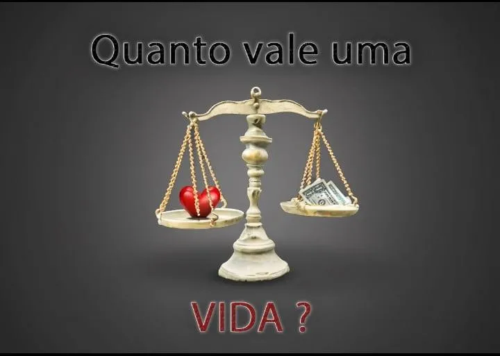 Imagem da campanha Quanto Vale $ Uma Vida?