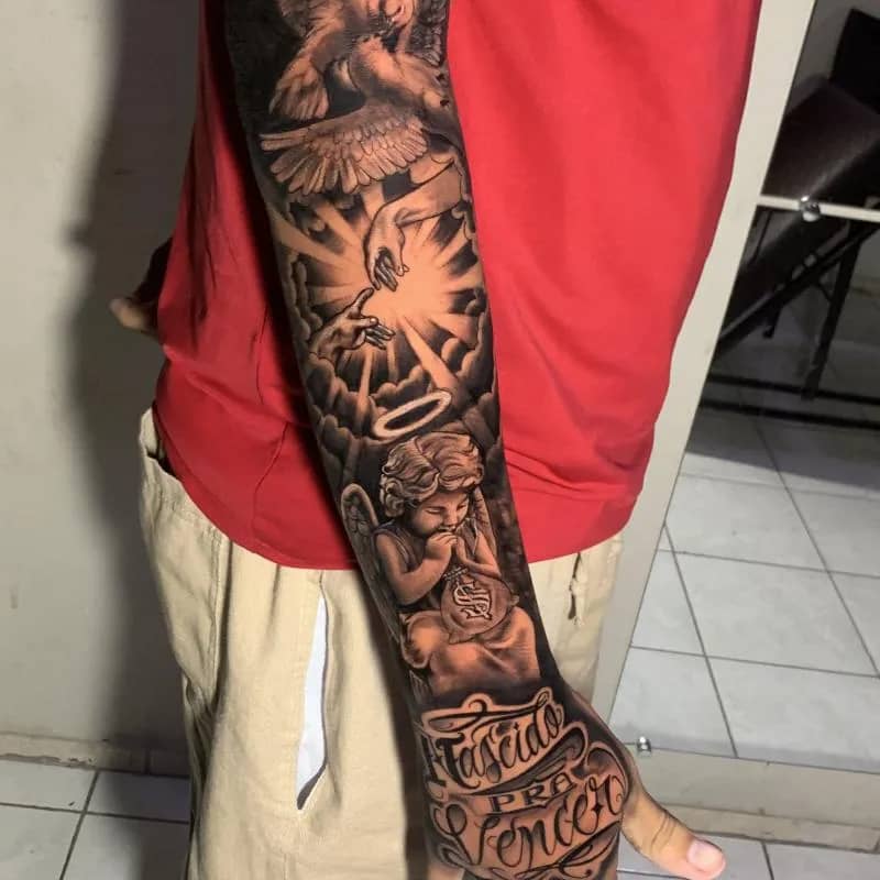 Imagem da campanha Tatuagem de até 35 centímetros ou 600R$ no pix