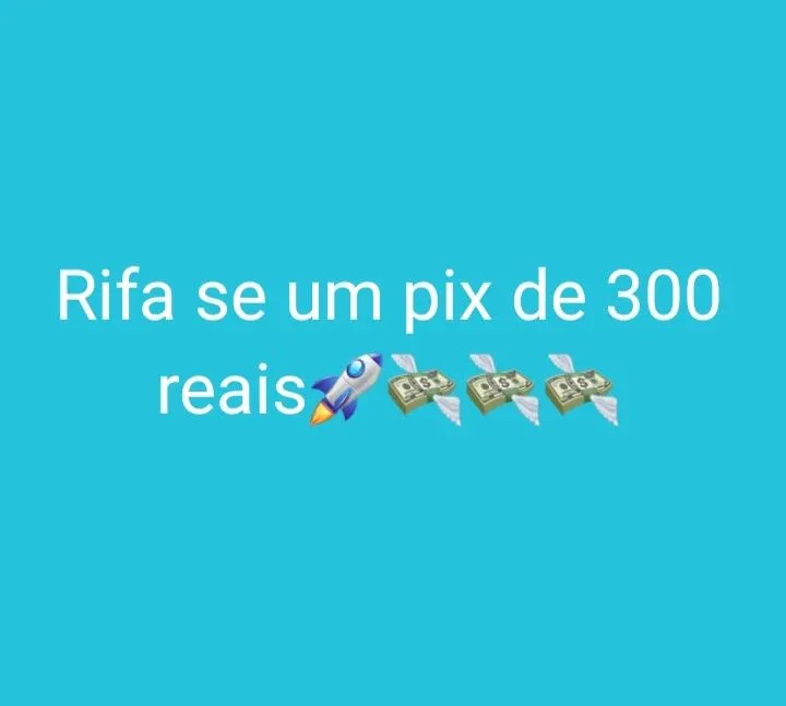 Imagem da campanha Rifa