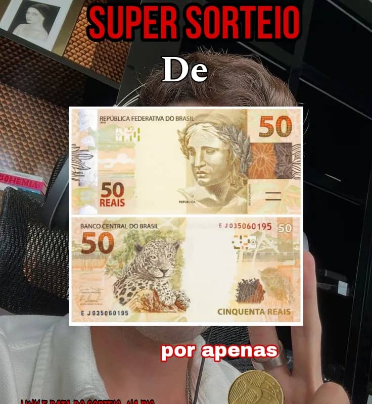 Imagem da campanha 50 reais da sorte💰