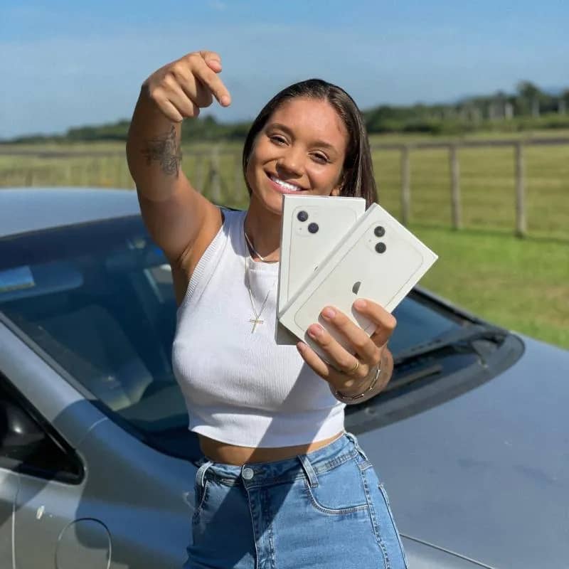 Imagem da campanha IPHONE 13 128GB ou 4K no  PIX