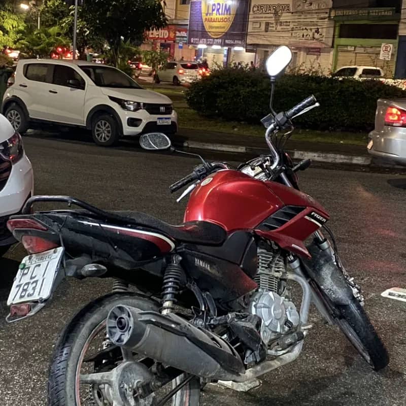 Imagem da campanha Rifa solidária pra compra da moto do Gibbs