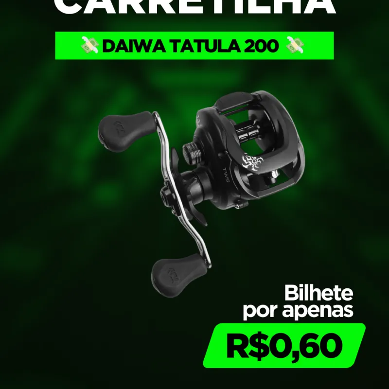 Imagem da campanha Carretilha DAIWA TATULA