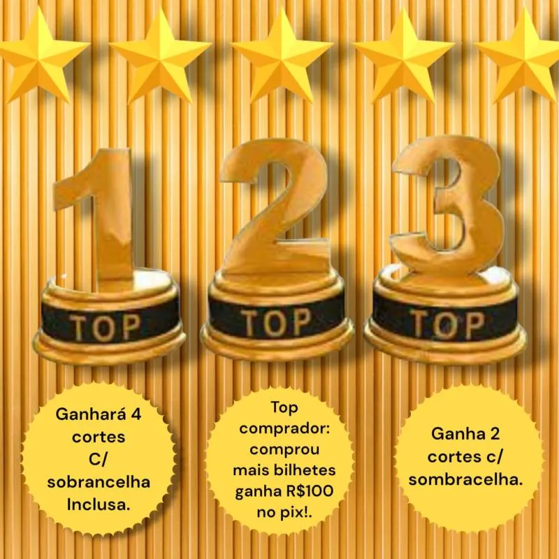 Imagem da campanha AÇÃO TOP 1° 2° 3°