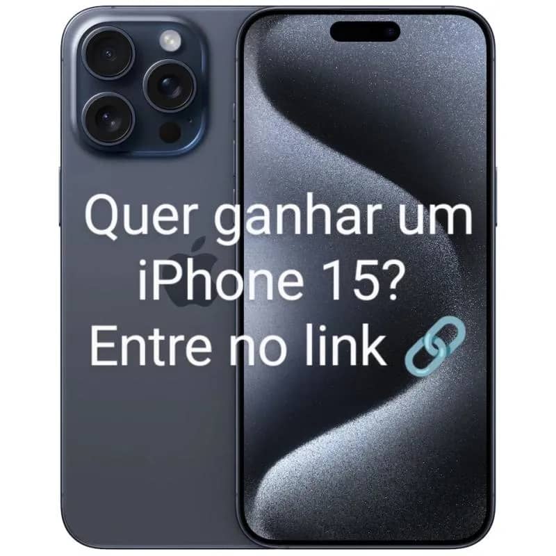 Imagem da campanha iPhone 15