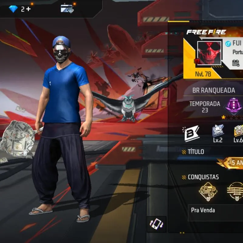 Imagem da campanha Conta FREE FIRE