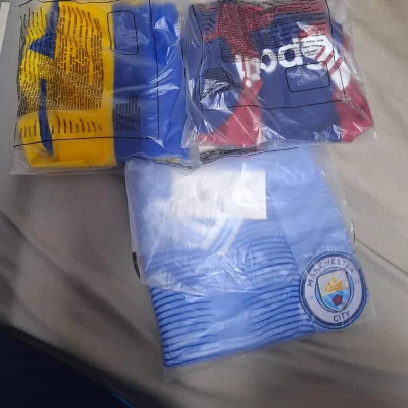 Imagem da campanha CAMISA DO BOCA JUNIOR, CAMISA DO MANCHESTER CITY E CAMISA DO BARCELONA