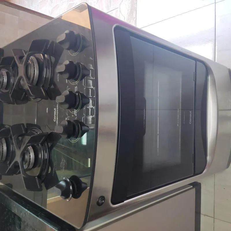 Imagem da campanha Fogão Consul Vidro temperado