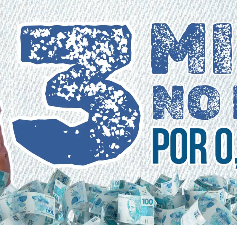 Imagem da campanha 3 mil no pix
