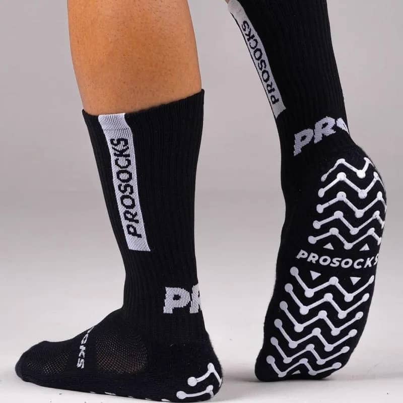 Imagem da campanha Kit com 3 meias prosocks na cor laranja, Branca e preta