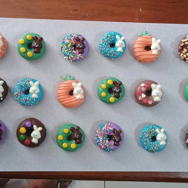 Imagem da campanha Deliciosos Mini Donuts