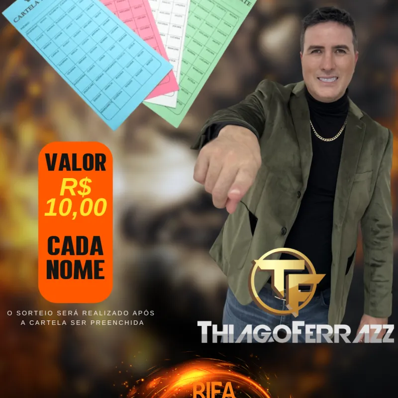 Imagem da campanha Rifa Show