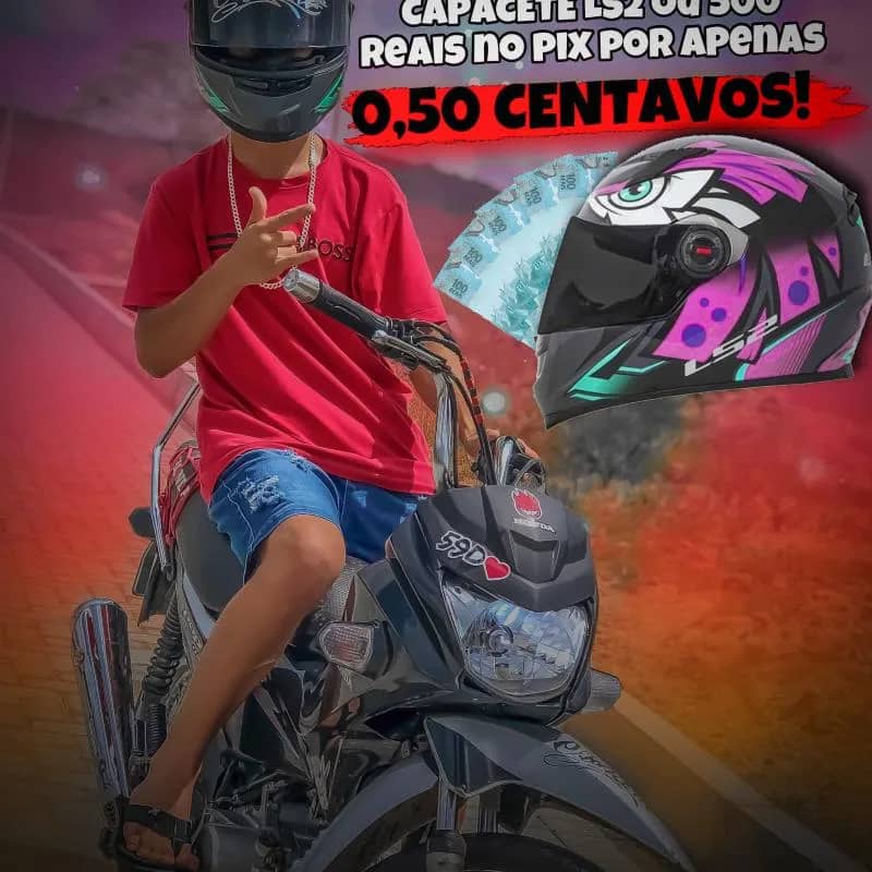 Imagem da campanha Ls2 ou 500 no pix