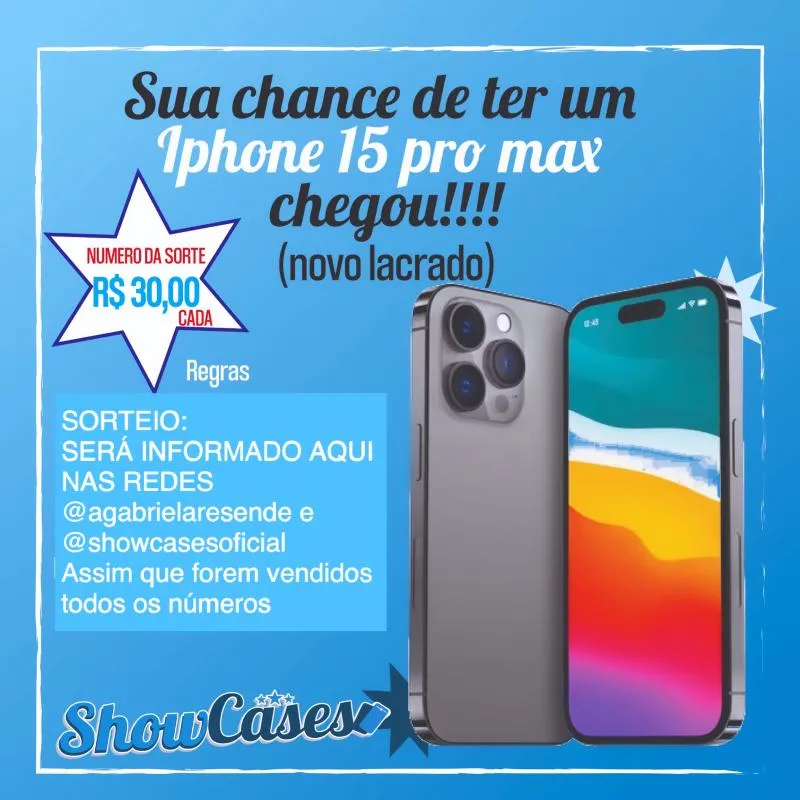 Imagem da campanha Iphone 15 pro Max!!