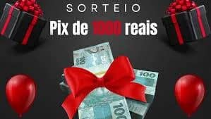 Imagem da campanha Sorteio Pix de R$1,000