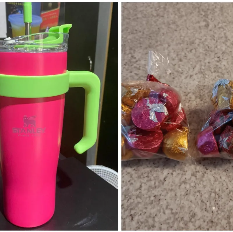 Imagem da campanha Copo Stanley térmico 1,2 LTS ,2 saquinho de bombom,apenas 0,50 centavos