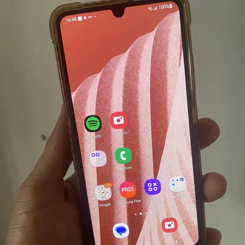 Imagem da campanha Celular Samsung a32