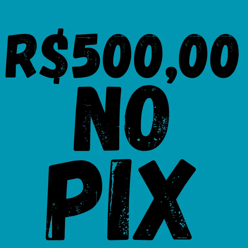 Imagem da campanha 500 no pix