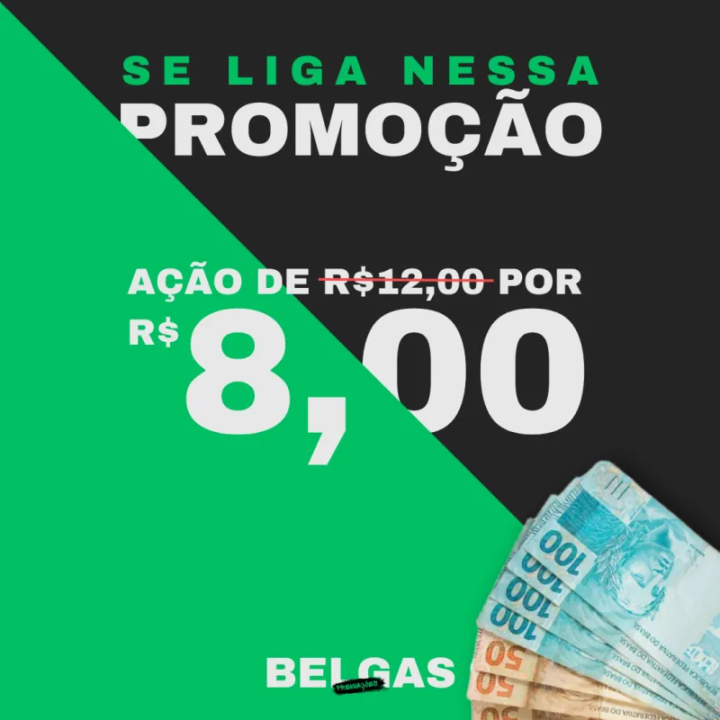 Imagem da campanha 🎁 | Ação R$8,00 para R$500,00