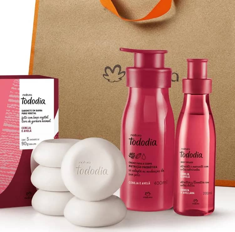 Imagem da campanha Kit Natura