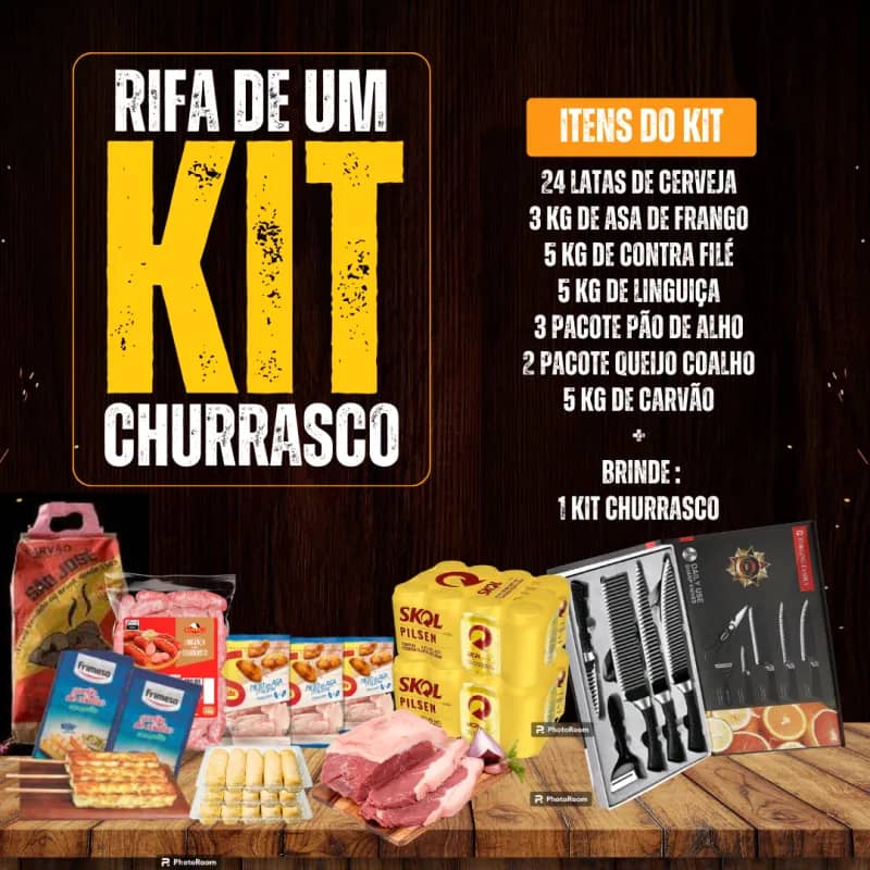 Imagem da campanha Kit churrasco + Brinde