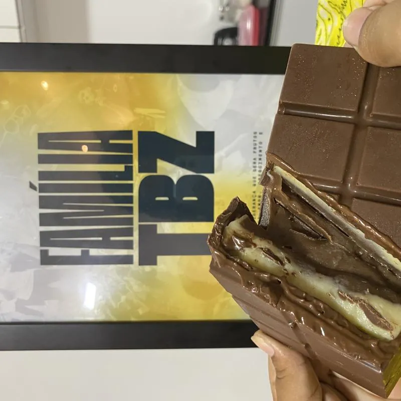 Imagem da campanha Barra recheada TBZ