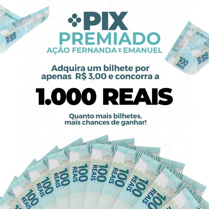 Imagem da campanha PIX PREMIADO
