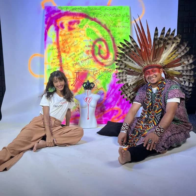 Imagem da campanha Contribua para segunda temporada do Podcast Cynthonizar