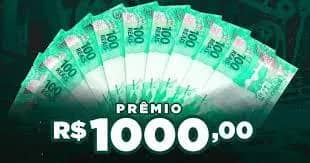 Imagem da campanha R$1000 reais no pix 🍀