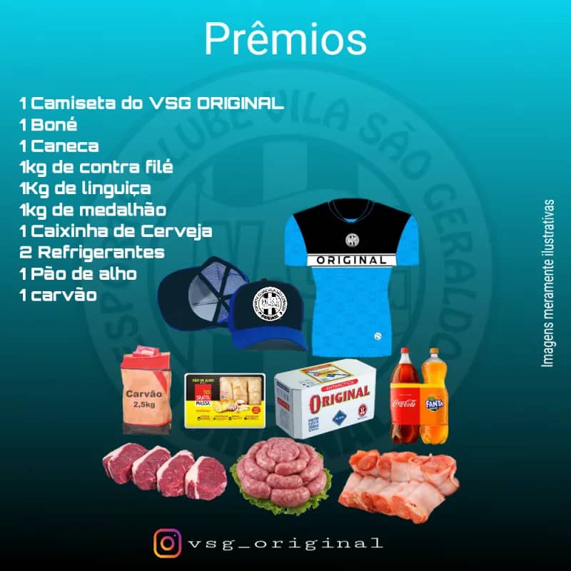 Imagem da campanha Rifa VSG ORIGINAL