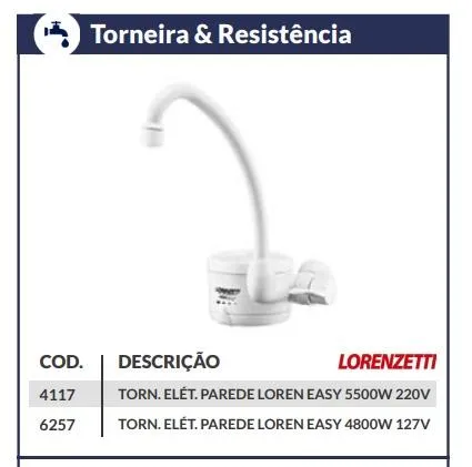 Imagem da campanha Torneira elétrica 127w ou 220w