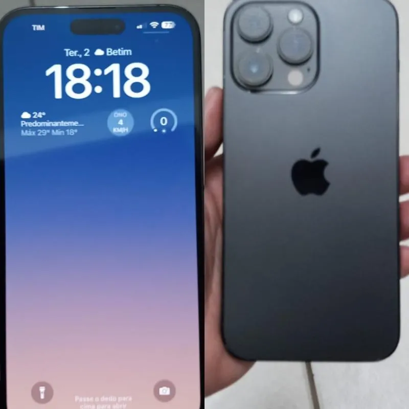 Imagem da campanha iPhone 14 Pro Max