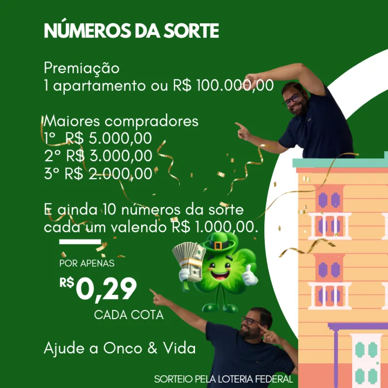 Imagem da campanha Apartamento em Natal/RN ou R$ 100.000,00