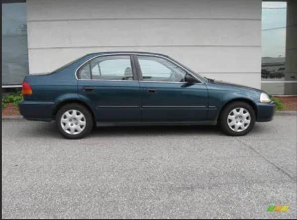 Imagem da campanha Honda Civis 1998