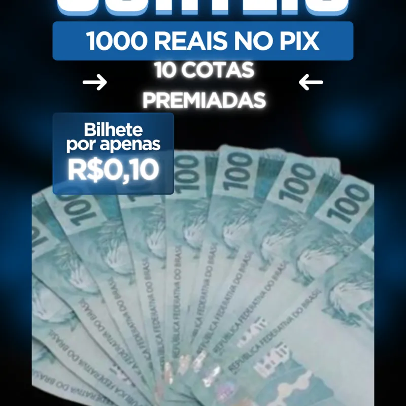 Imagem da campanha 1000 no pix