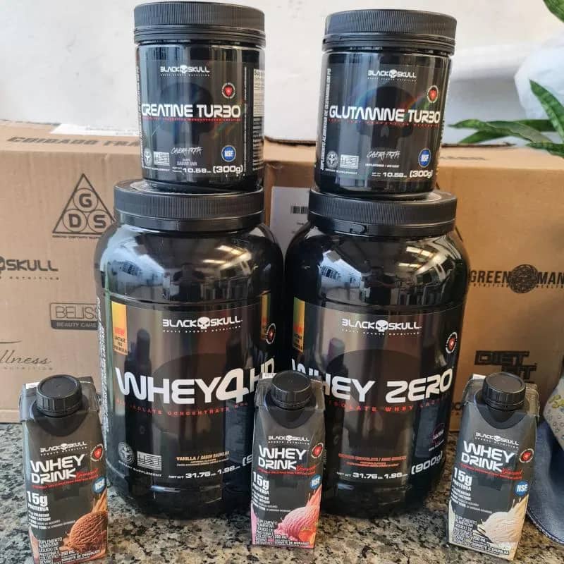 Imagem da campanha Kit de suplementos Black skull