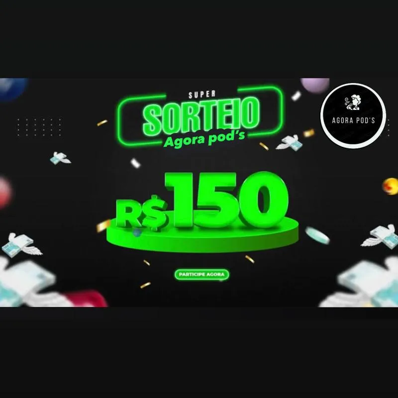 Imagem da campanha Sorteio para seguidos